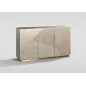 Livin Hill STILIG Komoda szampańskie złoto 3D 150cm / ST801