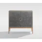 Livin Hill STILIG Komoda szara złote akcenty 100cm / ST012