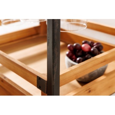 Invicta Regał na wino Seven Seas 20 butelek sosna 120cm / 43921