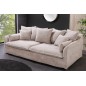 Invicta HEAVEN Sofa 3 osobowa szampański Bouclé 202cm / 44185