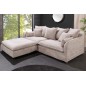 Invicta HEAVEN Sofa 3 osobowa szampański Bouclé 202cm / 44185