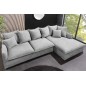 Invicta HEAVEN Sofa narożna szare Bouclé 255cm / 44192