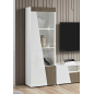ETNA WHITE Włoska witryna 1 drzwiowa z LED 57 x 180 x 47cm ETNA WHITE Włoska witryna 1 drzwiowa z LED 57 x 180 x 47cm