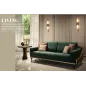 ROMANTICA Włoska Sofa 3 osobowa 228 x 90 x 91 cm / Adora ROMANTICA Włoska Sofa 3 osobowa 228 x 90 x 91 cm / Adora
