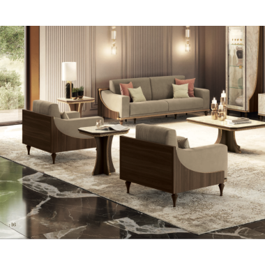 ROMANTICA Włoska Sofa 3 osobowa 228 x 90 x 91 cm / Adora