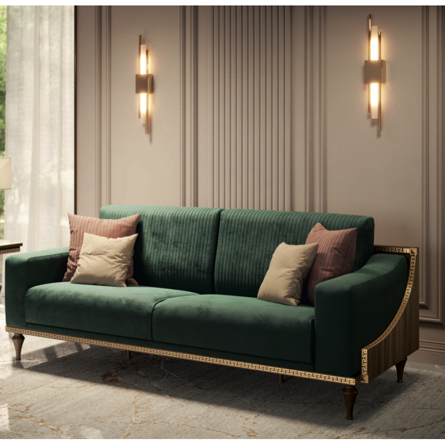 ROMANTICA Włoska Sofa 3 osobowa 228 x 90 x 91 cm / Adora ROMANTICA Włoska Sofa 3 osobowa 228 x 90 x 91 cm / Adora