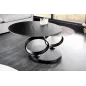 Invicta Stolik kawowy RINGS KERAMIK szary obrotowy / 44316 Invicta Stolik kawowy RINGS KERAMIK szary obrotowy / 44316
