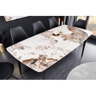 Invicta Stół ceramiczny MILANO optyka marmuru 160cm / 44232