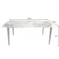 Invicta Stół ceramiczny MILANO optyka marmuru 180cm / 44233