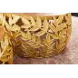 Invicta Stolik kawowy ABSTRACT LEAF akacja gold / 43818