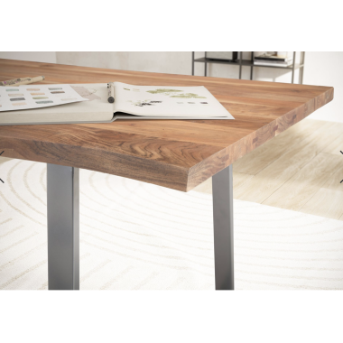 Wohnling Biurko MAMMUT akacja 120 x 60 x 76cm / WL7.266