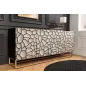 Invicta Komoda VULCANO czarno biała mozaika 177 x 75cm / 44646