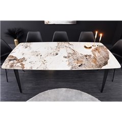 Invicta Stół ceramiczny MILANO optyka marmuru 160cm / 44232