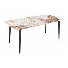 Invicta Stół ceramiczny MILANO optyka marmuru 160cm / 44232