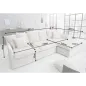 Invicta HEAVEN Sofa narożna lniana naturalna 255cm / 37599