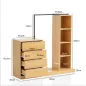 Wohnling Garderoba w optyce dębu 145cm / WL6.900 Wohnling Garderoba w optyce dębu 145cm / WL6.900