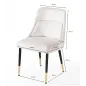 Wohnling Krzesło tapicerowane PARIS MODERN beżowe 49cm / WL6.998 Wohnling Krzesło tapicerowane PARIS MODERN beżowe 49cm / WL6.998