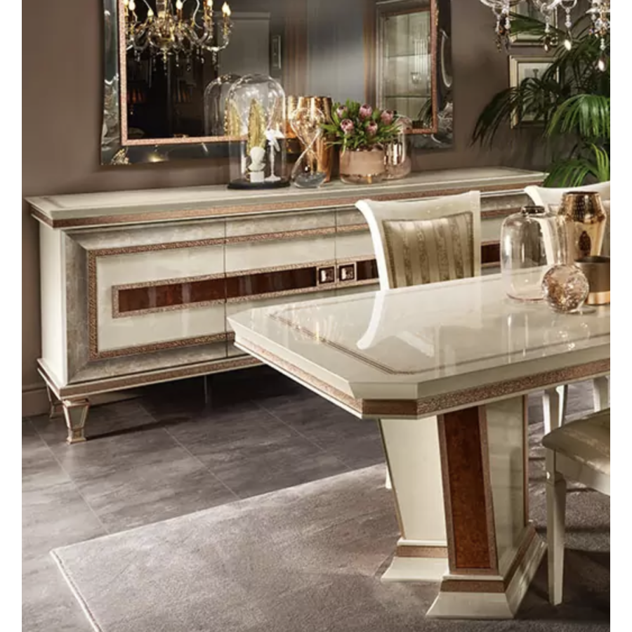 DOLCE VITA Włoski bufet 4 drzwiowy 230cm / ArredoClassic DOLCE VITA Włoski bufet 4 drzwiowy 230cm / ArredoClassic