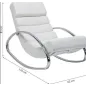 Kare Fotel relaksacyjny Manhattan White / 79273 Kare Fotel relaksacyjny Manhattan White / 79273