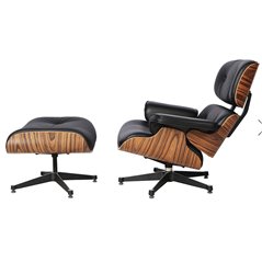 Schuller Fotel relaksacyjny z podnóżkiem EAMES 87cm / 448370