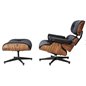 Schuller Fotel relaksacyjny z podnóżkiem EAMES 87cm / 448370