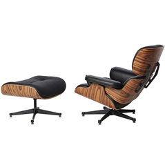 Schuller Fotel relaksacyjny z podnóżkiem EAMES 87cm / 448370