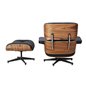 Schuller Fotel relaksacyjny z podnóżkiem EAMES 87cm / 448370