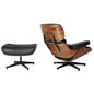 Schuller Fotel relaksacyjny z podnóżkiem EAMES 87cm / 448370