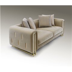 Schuller Sofa tapicerowana VIENA beżowa 207cm / 8821034