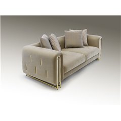 Schuller Sofa tapicerowana VIENA beżowa 207cm / 8821034