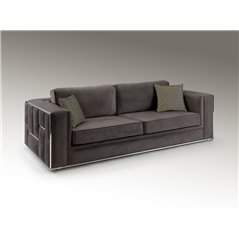 Schuller Sofa 3 osobowa BERLIN brązowa 250cm / 9032279