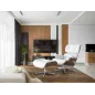 Schuller Fotel relaksacyjny z podnóżkiem EAMES 87cm / 448394