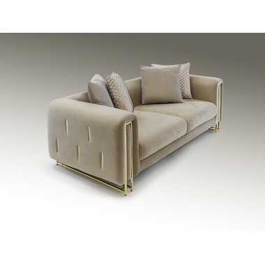 Schuller Sofa tapicerowana VIENA beżowa 257cm / 8831033