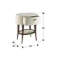 Schuller Szafka nocna BELMOND 60cm / 737814 Schuller Szafka nocna BELMOND 60cm / 737814
