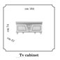 FANTASIA Włoska Szafka RTV 164cm / ArredoClassic