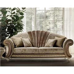 FANTASIA Włoska sofa tapicerowana 3 osobowa kat. A 234 x 86cm / Arredoclassic