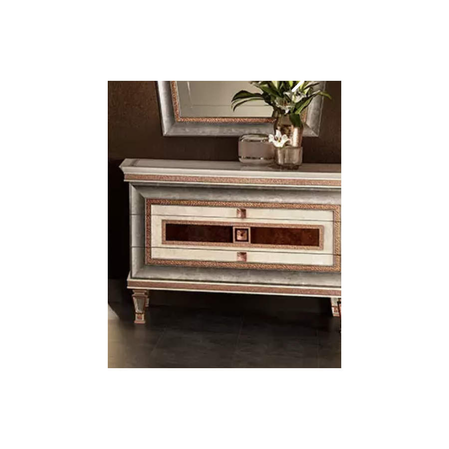 DOLCE VITA Włoska komoda 3 szuflady 132cm / ArredoClassic DOLCE VITA Włoska komoda 3 szuflady 132cm / ArredoClassic
