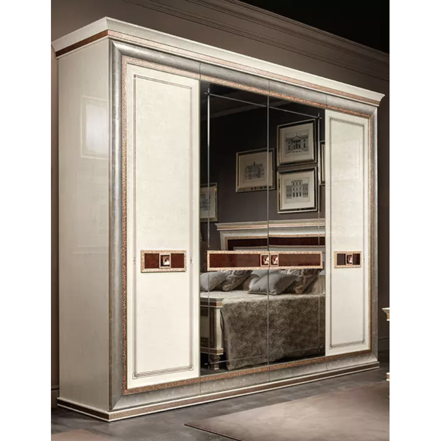 DOLCE VITA Włoska Szafa 4 drzwiowa 282cm / ArredoClassic DOLCE VITA Włoska Szafa 4 drzwiowa 282cm / ArredoClassic