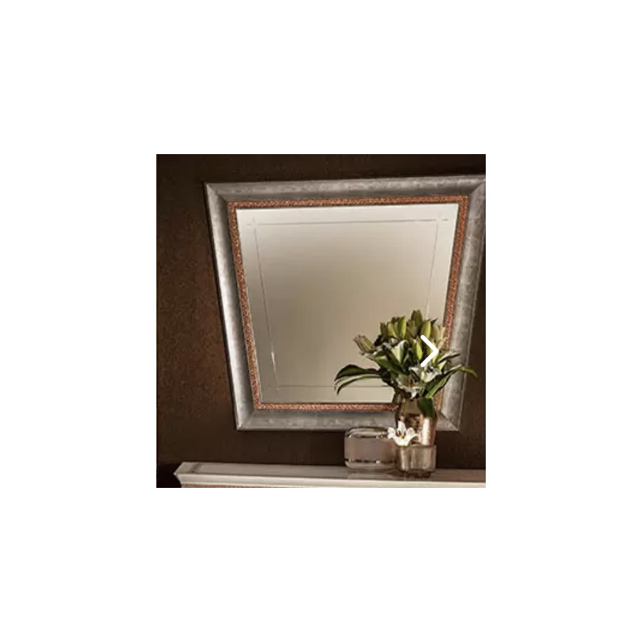 DOLCE VITA Włoskie lustro S drewniana rama 117 x 106cm / ArredoClassic DOLCE VITA Włoskie lustro S drewniana rama 117 x 106cm / ArredoClassic