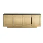 FINSBURY Komoda 4 drzwiowa  (Black/gold) 183cm MDF / 7890 - Richmond