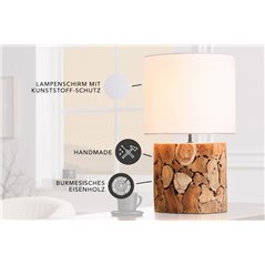 Invicta Lampa stołowa PURE NATURE 45cm / 43930