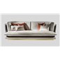 Włoska Sofa ALLURE tapicerowana 3 osobowa 235cm / ADORA