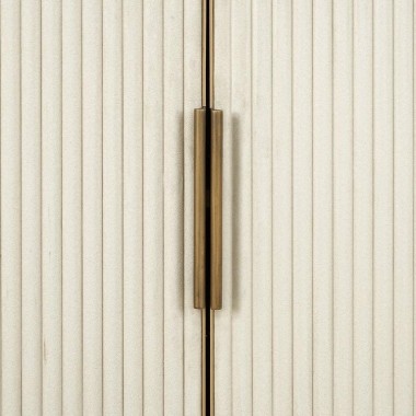 TIVOLI Regał z szafką 2 drzwi biały 100cm / 8104
