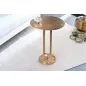 Invicta Stolik boczny ELEGANCE złoty 60cm / 43613