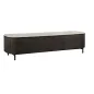 RITZ Szafka RTV 2 drzwiowa z 2 szufladami brązowa 199,5 cm / 8711 - Richmond