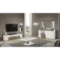 ETNA WHITE Włoska Szafka RTV z oświetleniem LED 209 x 46 x 47cm ETNA WHITE Włoska Szafka RTV z oświetleniem LED 209 x 46 x 47cm