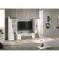 ETNA WHITE Włoska Szafka RTV z oświetleniem LED 209 x 46 x 47cm ETNA WHITE Włoska Szafka RTV z oświetleniem LED 209 x 46 x 47cm