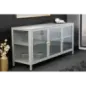 Invicta Witryna AMSTERDAM szkło żebrowane białe 105cm / 43535