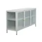 Invicta Witryna AMSTERDAM szkło żebrowane białe 105cm / 43535
