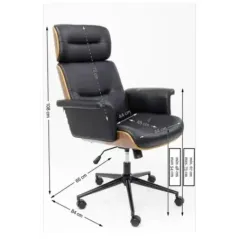 Kare Fotel biurowy CHECK OUT 75cm / 83959